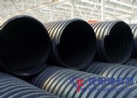 新疆钢带增强聚乙烯缠绕波纹排水管
